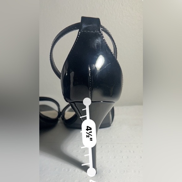 Apt 9 black high heels size 9.5 - Picture 7 of 8